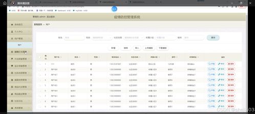 基于SSM Vue疫情防控管理系統(tǒng)的設(shè)計(jì)與實(shí)現(xiàn)